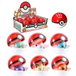 Pokemon Pokeball Mit Gesichtswechselnder Pokemonfigur