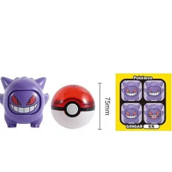 Pokemon Pokeball Mit Gesichtswechselnder Pokemonfigur