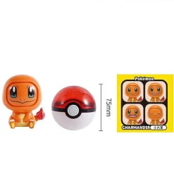 Pokemon Pokeball Mit Gesichtswechselnder Pokemonfigur