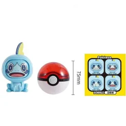 Pokemon Pokeball Mit Gesichtswechselnder Pokemonfigur