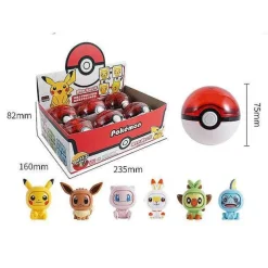 Pokemon Pokeball Mit Gesichtswechselnder Pokemonfigur