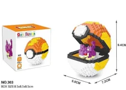 Pokemon Pokeball / Pokebälle Baustein Set