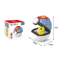 Pokemon Pokeball / Pokebälle Baustein Set