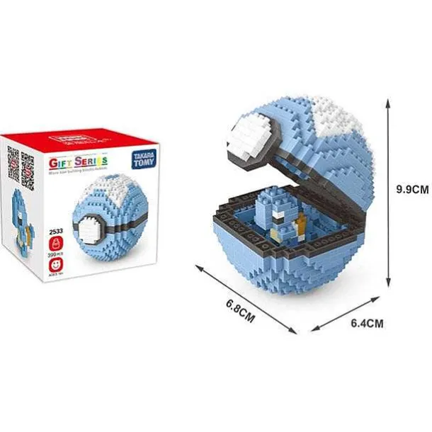 Pokemon Pokeball / Pokebälle Baustein Set