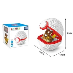Pokemon Pokeball / Pokebälle Baustein Set