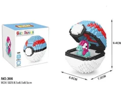 Pokemon Pokeball / Pokebälle Baustein Set