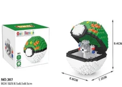 Pokemon Pokeball / Pokebälle Baustein Set