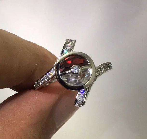 Pokemon Pokeball Ring