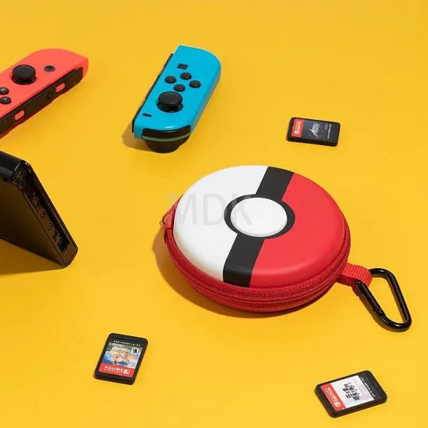 Pokemon Pokeball Schutzcase Fur Nintendo Swich Spiele Karten