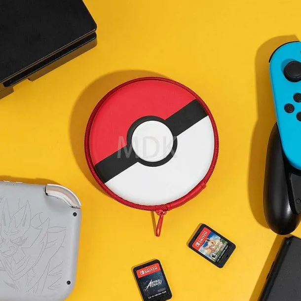 Pokemon Pokeball Schutzcase Fur Nintendo Swich Spiele Karten