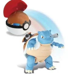 Pokemon Pokeball Set Mit Figur (Pikachu, Glurak, Bisaflor, Turtok, Garados)