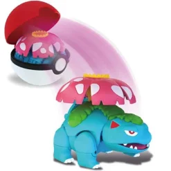 Pokemon Pokeball Set Mit Figur (Pikachu, Glurak, Bisaflor, Turtok, Garados)