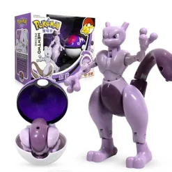 Pokemon Pokeball Set Mit Figur (Pikachu, Glurak, Bisaflor, Turtok, Garados)