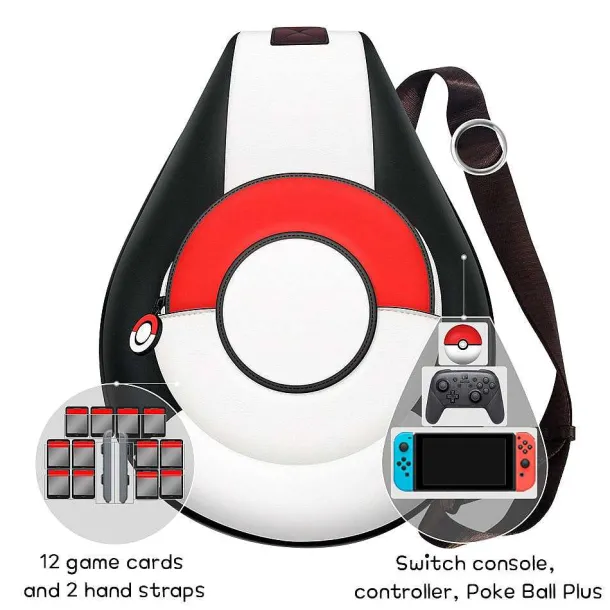 Pokemon Pokeball Tasche Fur Nintendo Switch Konsole Und Zubehor