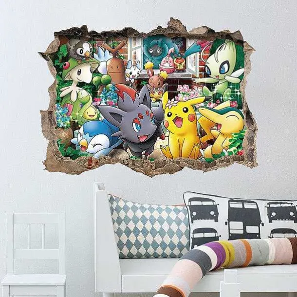 Pokemon Poke Trainer Wand Sticker