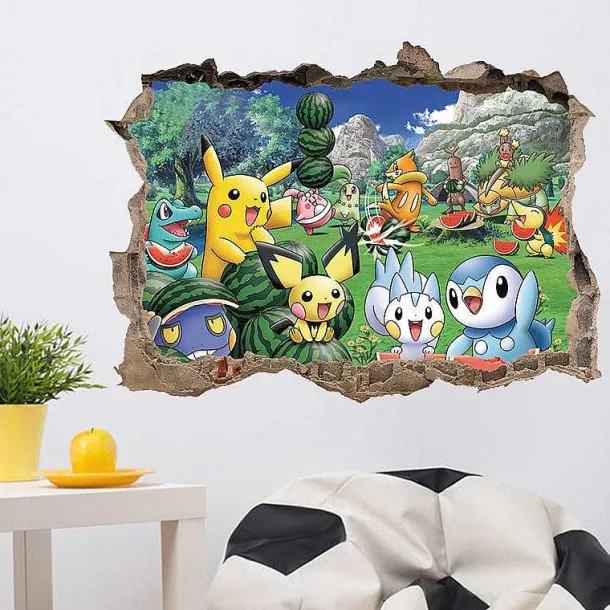 Pokemon Poke Trainer Wand Sticker