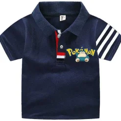 Pokemon Polo Shirts Fur Kinder Mit Vielen Verschiedenen Motiven Fur Den Sommer