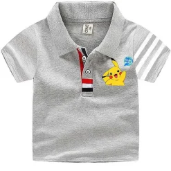 Pokemon Polo Shirts Fur Kinder Mit Vielen Verschiedenen Motiven Fur Den Sommer