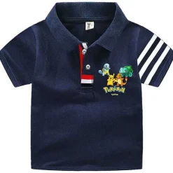 Pokemon Polo Shirts Fur Kinder Mit Vielen Verschiedenen Motiven Fur Den Sommer