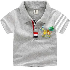 Pokemon Polo Shirts Fur Kinder Mit Vielen Verschiedenen Motiven Fur Den Sommer