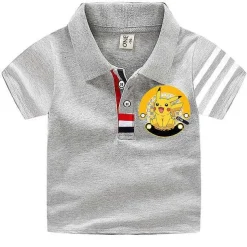 Pokemon Polo Shirts Fur Kinder Mit Vielen Verschiedenen Motiven Fur Den Sommer