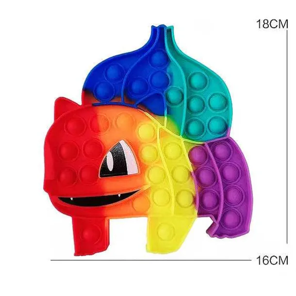 Pokemon Pop It Fidget - Verschiedene Motive Zur Wahl