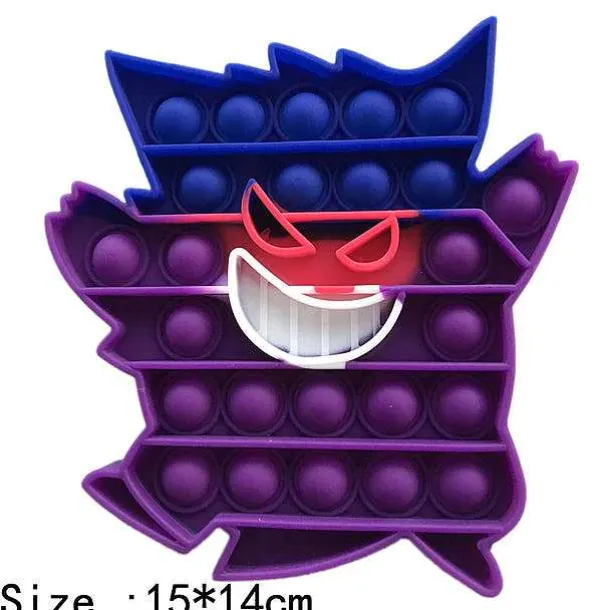 Pokemon Pop It Fidget - Verschiedene Motive Zur Wahl