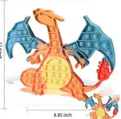 Pokemon Pop It Fidget - Verschiedene Motive Zur Wahl