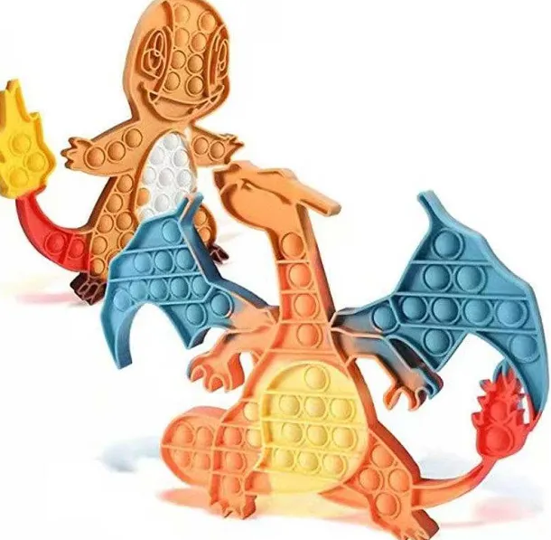 Pokemon Pop It Fidget - Verschiedene Motive Zur Wahl