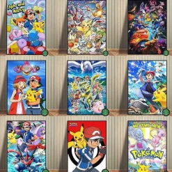 Pokemon Poster Kunstdrucke Ash Ketchum Pikachu Jigglypuff Etc.