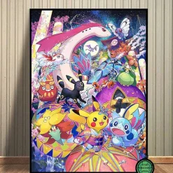 Pokemon Poster Kunstdrucke Ash Ketchum Pikachu Jigglypuff Etc.