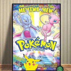 Pokemon Poster Kunstdrucke Ash Ketchum Pikachu Jigglypuff Etc.