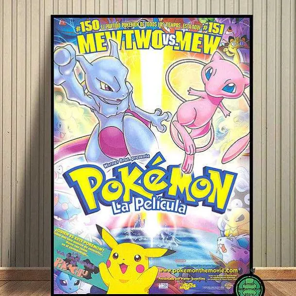 Pokemon Poster Kunstdrucke Ash Ketchum Pikachu Jigglypuff Etc.