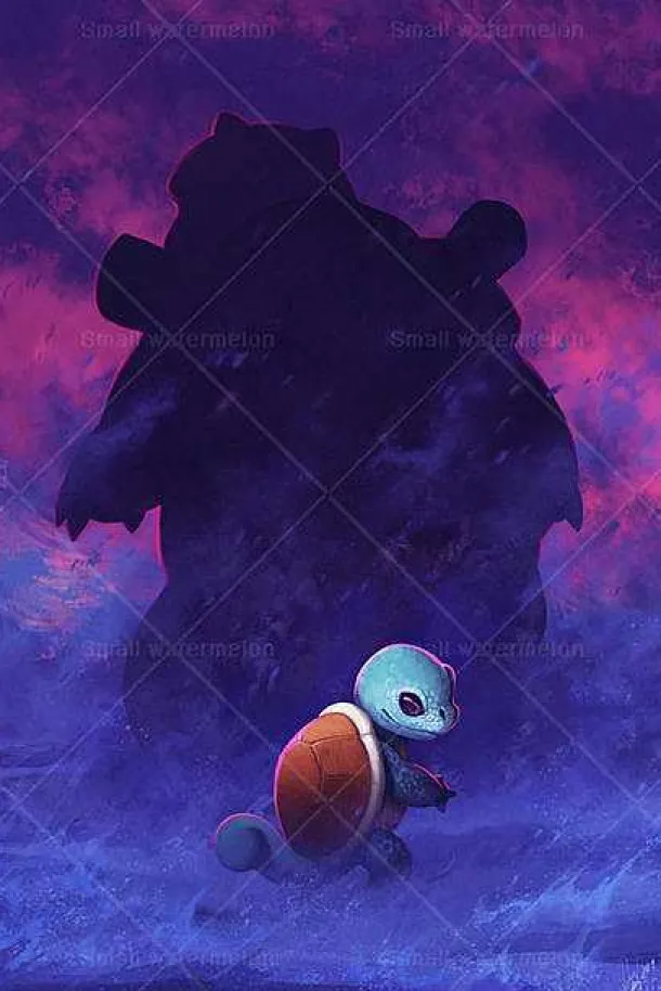 Pokemon Poster Kunstdrucke Ungerahmt, Viele Motive