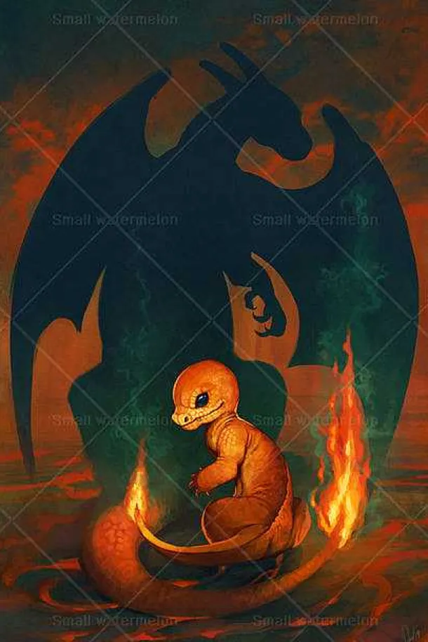 Pokemon Poster Kunstdrucke Ungerahmt, Viele Motive