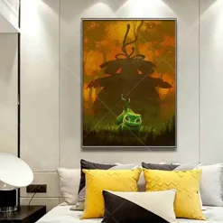 Pokemon Poster Kunstdrucke Ungerahmt, Viele Motive