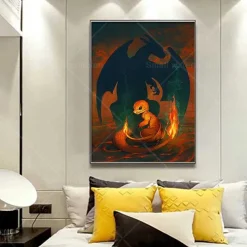 Pokemon Poster Kunstdrucke Ungerahmt, Viele Motive