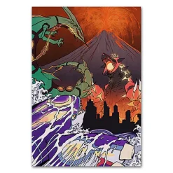 Pokemon Poster Kunstdruck Im Japanischen Stil - Viele Motive