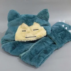 Pokemon Relaxo Snorlax Pluschige Cosplay Mutze Mit Langen Ohren