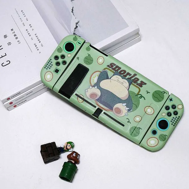 Pokemon Relaxo Switch-Tasche & -Schutzfolie