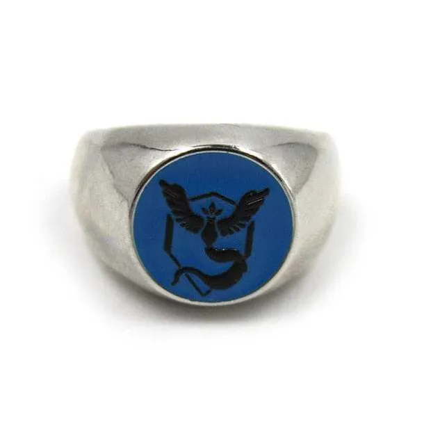 Pokemon Ringe Mit Poke Ball, Gengar, Zapdos, Articuno, Moltres Motiv