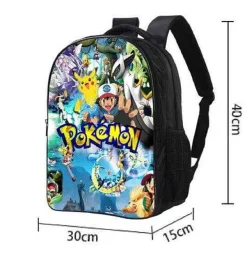 Pokemon Rucksack Fur Teenager (25 Motive) - 40Cm*30Cm*15Cm