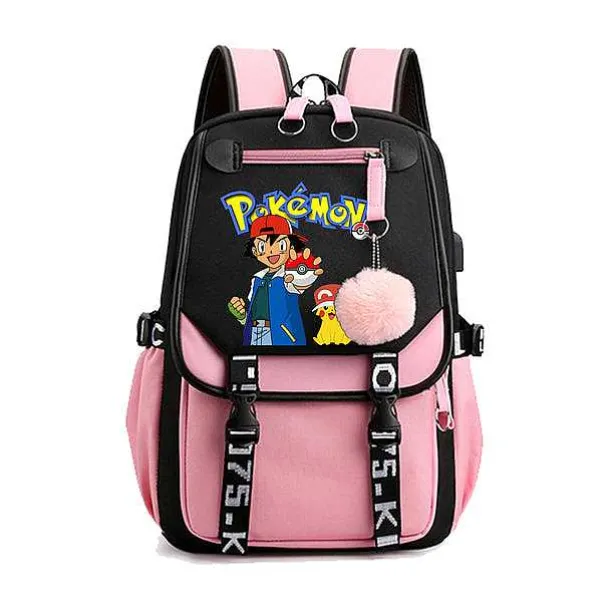 Pokemon Rucksack Mit Laptopfach Fur Schule, Uni Etc.