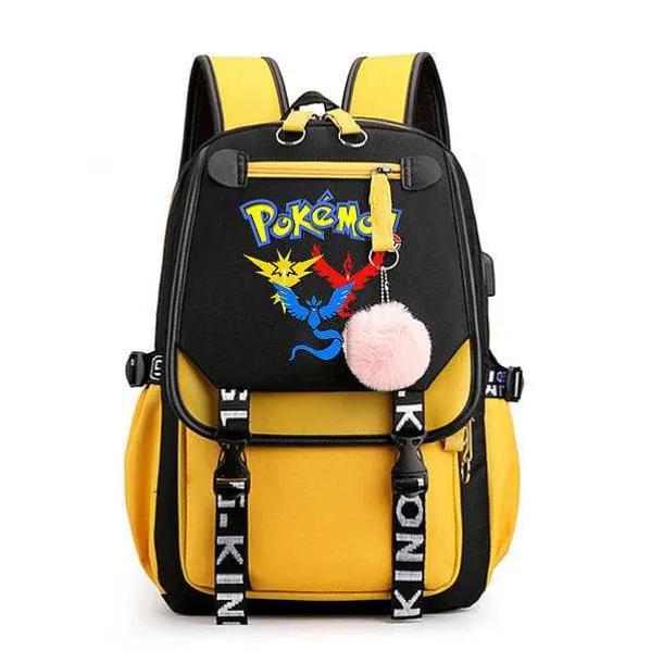 Pokemon Rucksack Mit Laptopfach Fur Schule, Uni Etc.