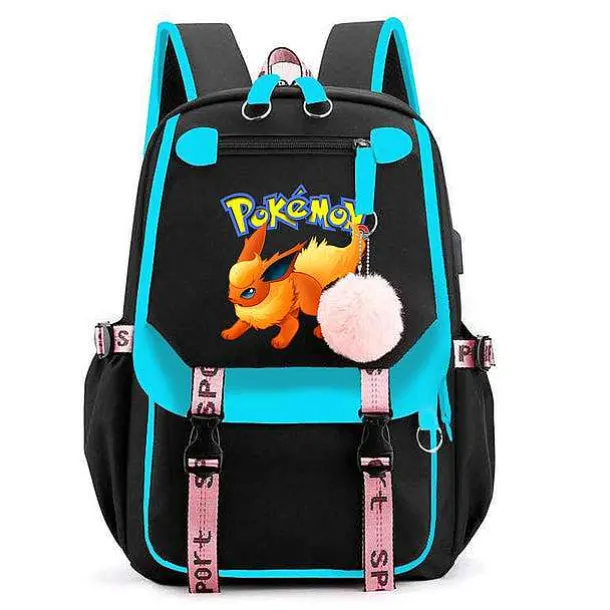 Pokemon Rucksack Mit Laptopfach Fur Schule, Uni Etc.