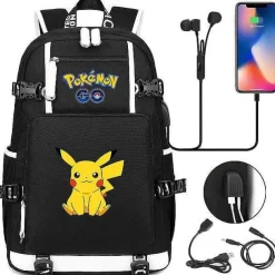 Pokemon Rucksack Mit Smartphone Ladefunktion