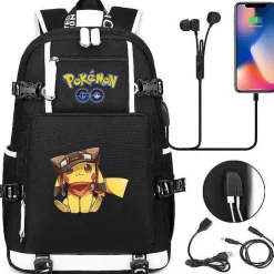 Pokemon Rucksack Mit Smartphone Ladefunktion