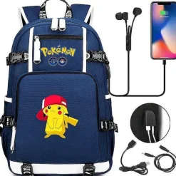 Pokemon Rucksack Mit Smartphone Ladefunktion