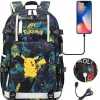 Pokemon Rucksack Mit Usb - Ideal Fur Laptops