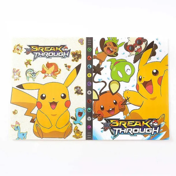 Pokemon Sammel Album Im 3D Shiny Look Fur 432 Karten